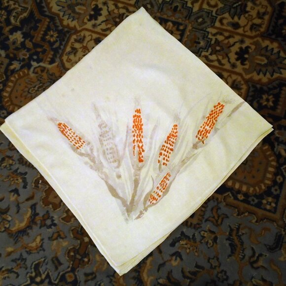 Fall Autumn Tablecloth is VINTAGE VERA (and not perfect) - Picture 7 of 10